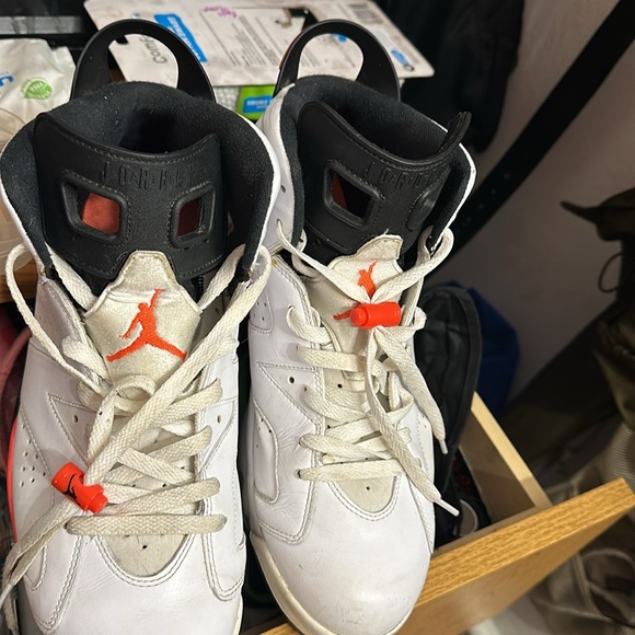 Air Jordan 6 Retro “White Infrared” size 11.5 men’s still in good condition - Picture 6 of 7